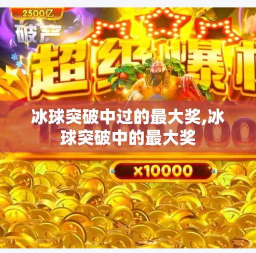 冰球突破中过的最大奖,冰球突破中的最大奖