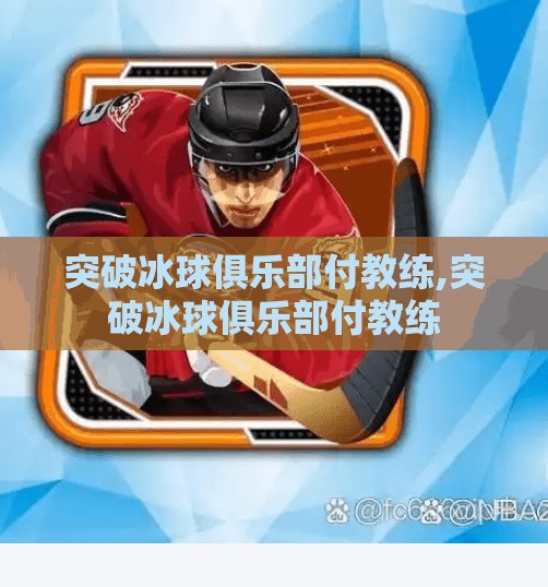 突破冰球俱乐部付教练,突破冰球俱乐部付教练