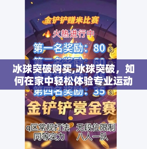 冰球突破购买,冰球突破，如何在家中轻松体验专业运动乐趣
