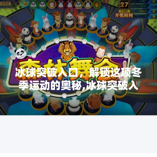 冰球突破入口，解锁这项冬季运动的奥秘,冰球突破入口