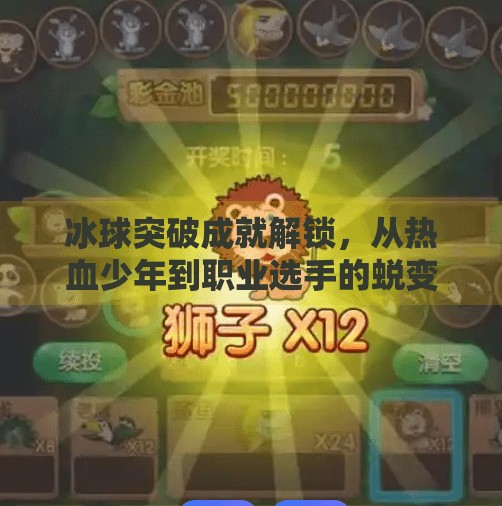 冰球突破成就解锁，从热血少年到职业选手的蜕变之路,冰球突破成就解锁