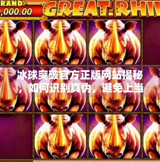 冰球突破官方正版网站揭秘，如何识别真伪，避免上当受骗？冰球突破官方正版网站
