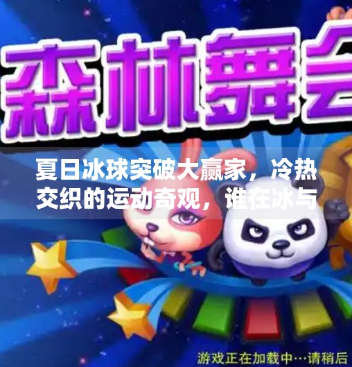 夏日冰球突破大赢家，冷热交织的运动奇观，谁在冰与火之间笑傲江湖？夏日冰球突破大赢家