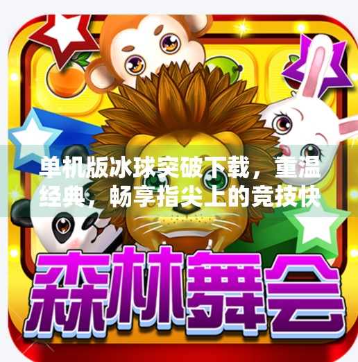 单机版冰球突破下载，重温经典，畅享指尖上的竞技快感！单机版冰球突破下载