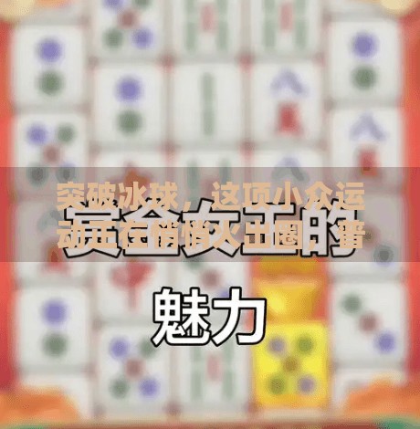 突破冰球，这项小众运动正在悄悄火出圈，普通人也能轻松上手！突破冰球哪里可以玩