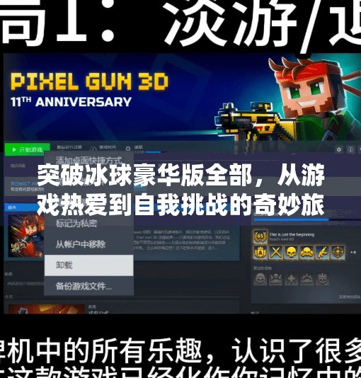 突破冰球豪华版全部，从游戏热爱到自我挑战的奇妙旅程,突破冰球豪华版全部