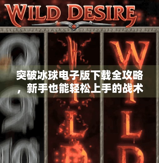 突破冰球电子版下载全攻略，新手也能轻松上手的战术秘籍！突破冰球电子版下载