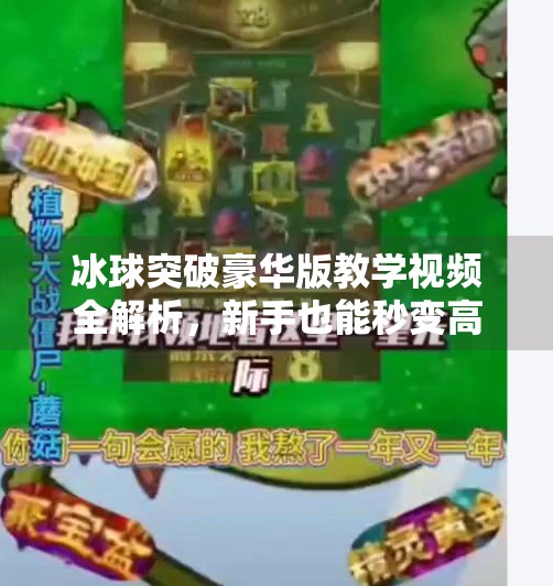 冰球突破豪华版教学视频全解析，新手也能秒变高手的秘籍大公开！冰球突破豪华版教学视频