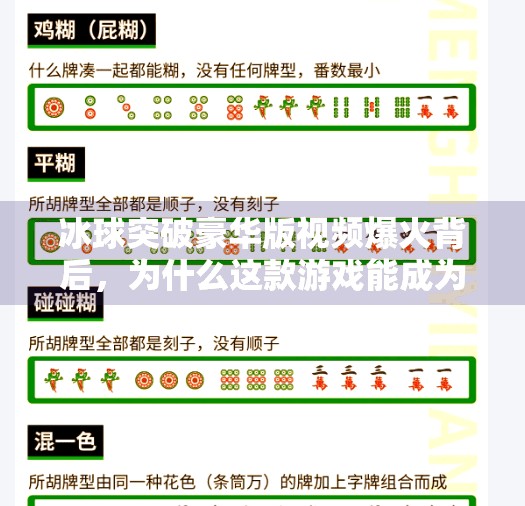 冰球突破豪华版视频爆火背后，为什么这款游戏能成为短视频平台的新宠？游戏冰球突破豪华版视频