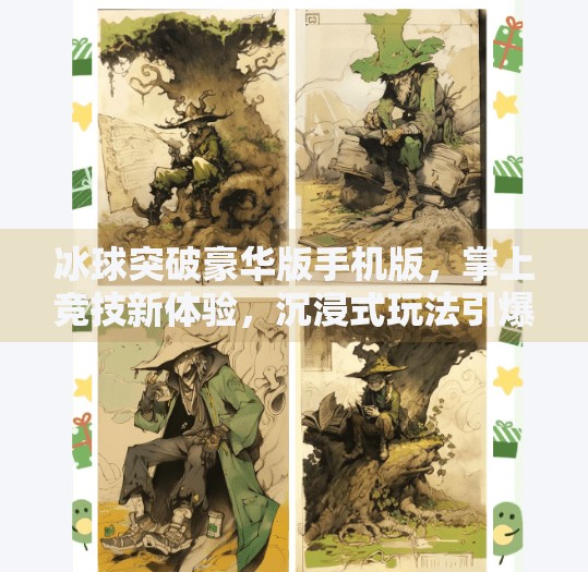 冰球突破豪华版手机版，掌上竞技新体验，沉浸式玩法引爆手机游戏圈！冰球突破豪华版手机版