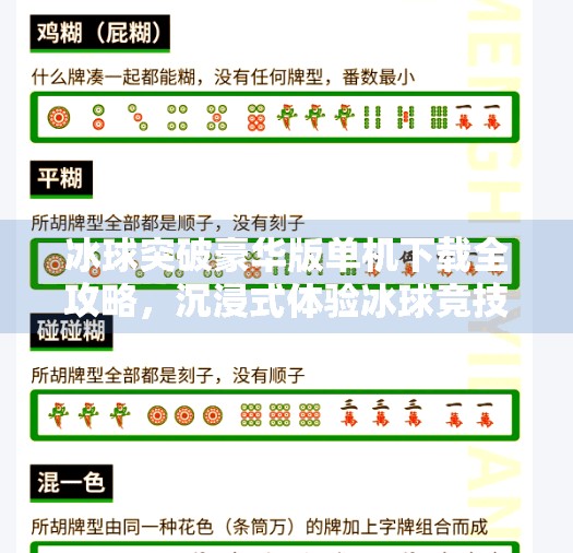 冰球突破豪华版单机下载全攻略，沉浸式体验冰球竞技的终极选择！冰球突破豪华版单机下载