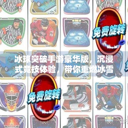 冰球突破手游豪华版，沉浸式竞技体验，带你重燃冰雪激情！冰球突破手游豪华版